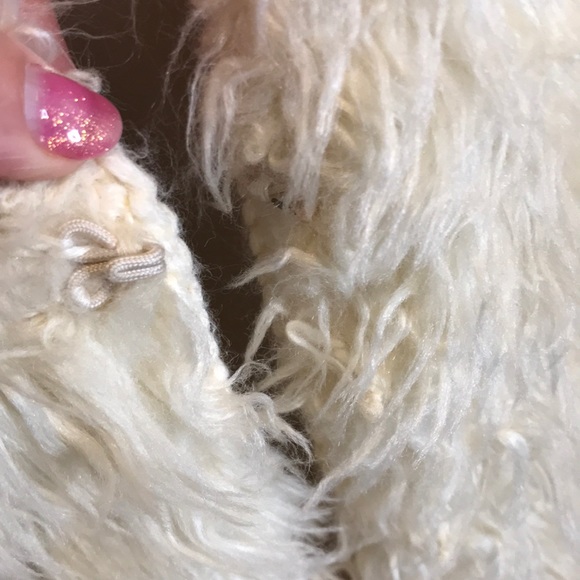 Umgee Reversible Vest Large Soft Sweater Cream - Picture 4 of 15